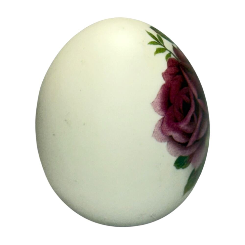 Floral Decorative Egg Rose Design 2 Inch - Picture 6 of 8